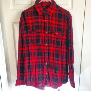 Flannel Shirt Men's Large